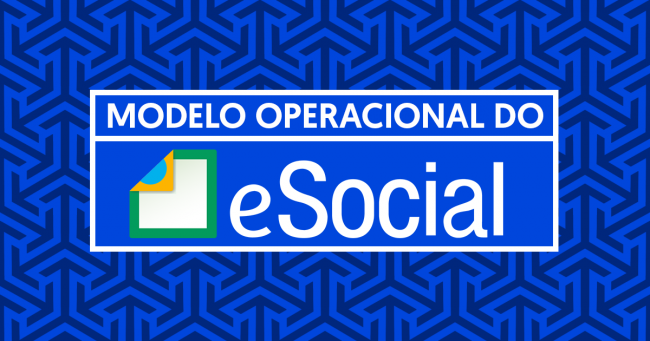 modelo operacional do esocial