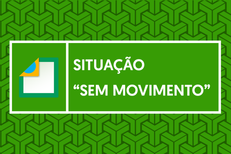 situação sem movimento
