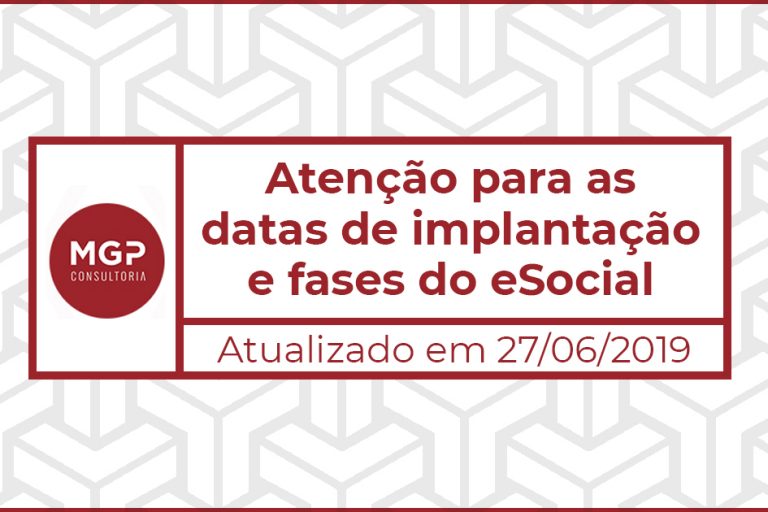 novas fases do eSocial