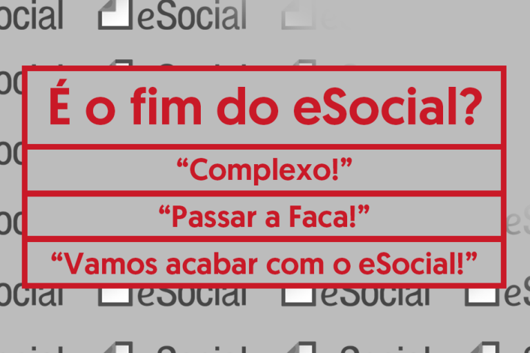 fim do esocial